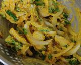 A picture of step 4 of Mix sabzi pakoray.
