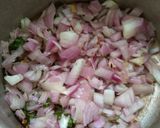 A picture of step 3 of Kadala curry.