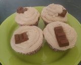 Une image de l'étape 1 de Cupcakes à la Ganache Au Kinder.