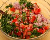 Świeża salsa z pomidorami - przepis krok przepisu 6 zdjęcie