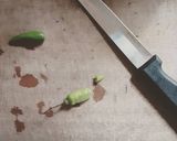 A picture of step 1 of Fried Rawit.