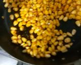 A picture of step 2 of Cheesy Masala Corns.