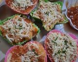 Foto langkah ke 6 dari resep Cemilan Anak Macaroni schotel kukus.