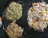 A picture of step 5 of Sprout & Veggie Chaat Club Sandwich.