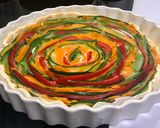 Une image de l'étape 4 de Tarte spirale aux légumes.