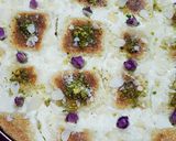 صورة لخطوة 8 من وصفة بسبوسه بالقشطه