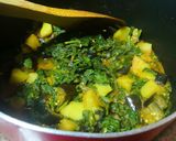 ભાજી રીંગણ નું શાક=(bhaji rigan nu saak in gujarati) રેસીપી સ્ટેપ3ફોટો