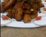 A picture of step 8 of Arbi masala.