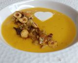 Une image de l'étape 5 de 🍂 Velouté Potiron lait de coco et son croustillant châtaigne noisette.