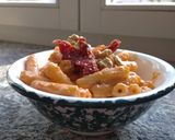 Foto del passaggio 7 della ricetta Pasta con pesto di pomodori secchi
