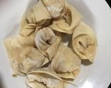 Foto langkah ke 3 dari resep Pangsit untuk teman mkn bakso/mie instan mudah gampang#EnakGampangBikinyaDjaminHalal👍👍😋😋😘😘😘.