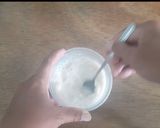 Foto langkah ke 1 dari resep Bolu Kukus Tape Lapis Coklat Tanpa Mixer.