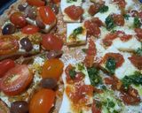 Foto del paso 7 de la receta: Pizza 2 sabores de harina integral