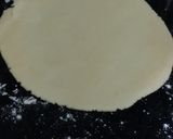 A picture of step 3 of Gulkand stuffed cookies.