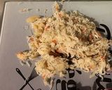 Une image de l'étape 7 de Salade de crabe au céleri, courgette, oignon rouge et olives noires.