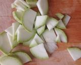 Foto del paso 2 de la receta: Cuscús de brócoli con salmón y menestra