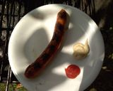 Grillezett sajtos virsli recept fázis 3 fotója