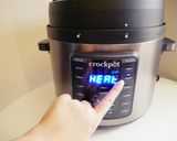 A picture of step 3 of Pressure Cooker Black Glutinous Rice and Red Bean Soup (No Soaking Needed, Perfect for Winter!).