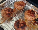A picture of step 5 of Vickys Pork & Bacon Burgers, GF DF EF SF NF.