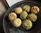 A picture of step 4 of Methi Baati.