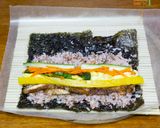 A picture of step 12 of Korean Chicken Bulgogi Kimbap.