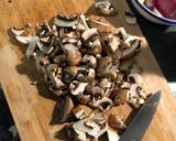 Steak with cavolo nero and chestnut mushrooms recipe step 1 photo
