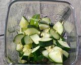 A picture of step 2 of Cucumber ginger drink.
