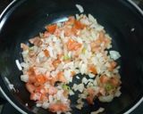 A picture of step 3 of Tofu Keema.