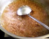 A picture of step 4 of Brinjal gravy.