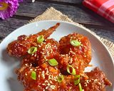 Foto langkah ke 6 dari resep Ayam Drakor (Spicy Wings Friend Chicken).