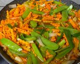 Foto langkah ke 7 dari resep Tuna Gortep Cah Sayur.