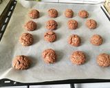 Kakaós, zabpelyhes keksz recept fázis 2 fotója