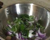 A picture of step 1 of Instant Onion-Curry Leaves Chutney.