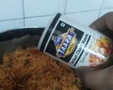 A picture of step 4 of Matar paneer pulao.