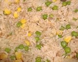 A picture of step 3 of Green Peas & Mixed Veggies Pulao.