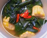 Foto langkah ke 3 dari resep Bening Katuk Jagung Manis.