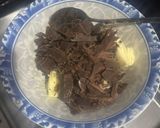 Foto langkah ke 1 dari resep Brownies Kukus Putih Telur.