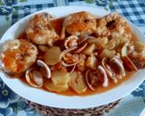 Foto del paso 6 de la receta Merluza a la marinera