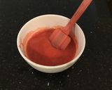 A picture of step 6 of Layered Straberry and Chocolate Mousse.
