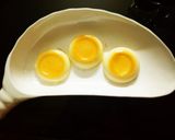 A picture of step 4 of Eggless Caramel Custard.