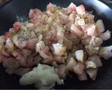 A picture of step 1 of Mini Fish Burritos.