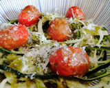 Foto del paso 11 de la receta: Espaguetis de calabacín con pesto de avellanas