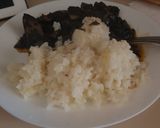 Foto del paso 5 de la receta Calamares en su tinta con arroz