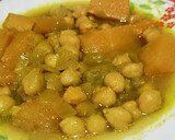 Foto del paso 4 de la receta: Garbanzos con calabaza