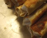 A picture of step 4 of Beef Stroganoff style Fried Burritos.