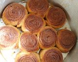 A picture of step 7 of Cinnamon coconut rolls.