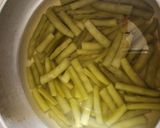 A picture of step 2 of Cluster beans curry.