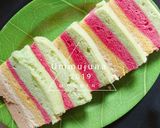 Foto langkah ke 5 dari resep Bolu kukus pelangi.