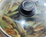 A picture of step 3 of Stuffed Bhindi, Bhindi Masala, Bhindi Fry, Stuffed OKRA.