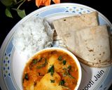 भंडारे वाली अचारी आलू (bhandare wali achari aloo recipe in Hindi) रेसिपी चरण 10 फोटो